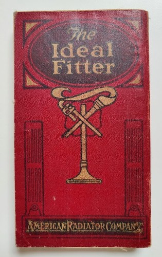 Vintage The Ideal Fitter - Rare American Radiator Company Book - 1922 - Imagen 2 de 5