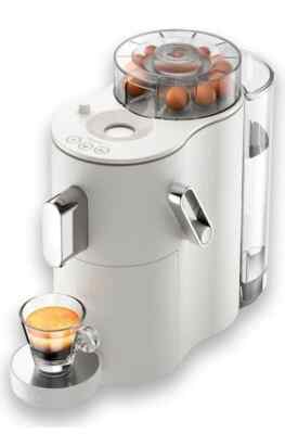 CoffeeB Café Royal Kaffeemaschine in Globe Weiß Neu und OVP