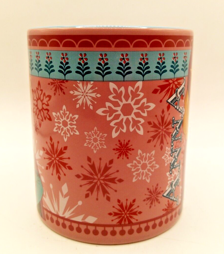 Disney FROZEN Large 14 oz. Pink Anna Ceramic Coffee Mug eBay