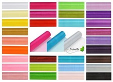 9m Rolle Organza 16cm Schleifen Band Tischband Stuhlschleifen Organzastoff 15cm