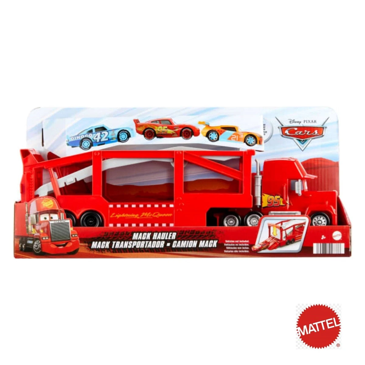 Jeu Auto Camion Voitures Transporteur Voiture Jouet pour Enfants Mattel