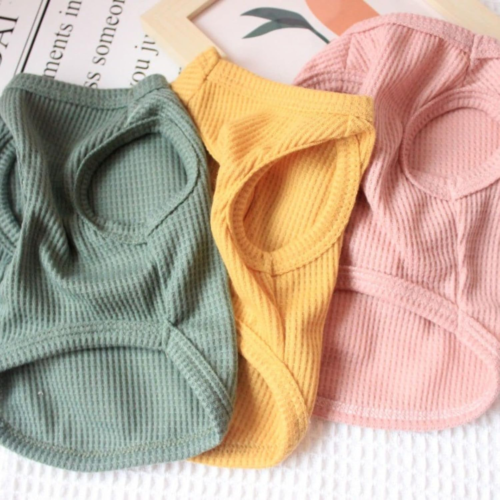 Cotton Dog Shirt Summer Lightweight Pet T-Shirts Soft Breathable Stretchy Cats D - Picture 3 of 12