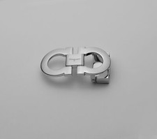 Salvatore Ferragamo Alloy Belt Buckle for 34-35mm leather strap - Sliver