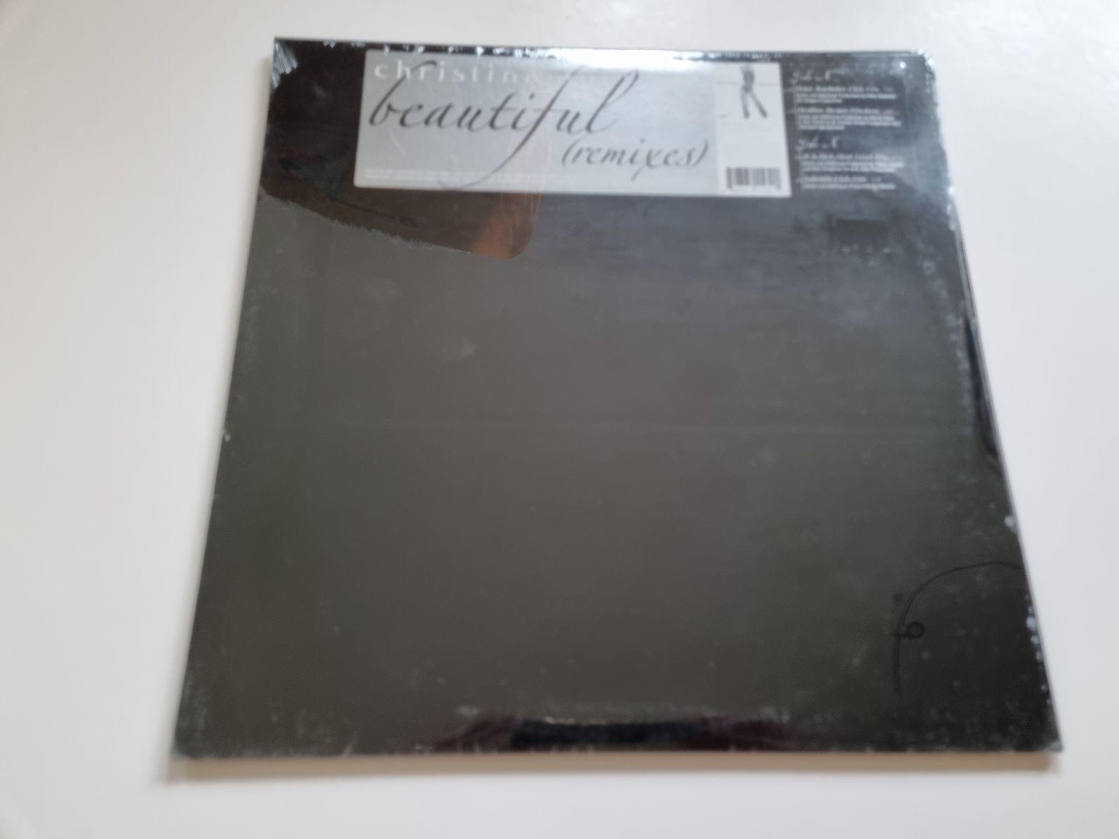 Christina Aguilera - Beautiful (Remixes) 12'' Vinyl Maxi US STILL SEALED!!