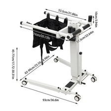 Electric Lift Patient Transfer Chair Transfer Wheelchair Patient Lift Hydraulic