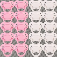 20pcs Pacifier Magnetic Pacifiers Lifelike Reborn Baby Doll Boy/Girl Accessories
