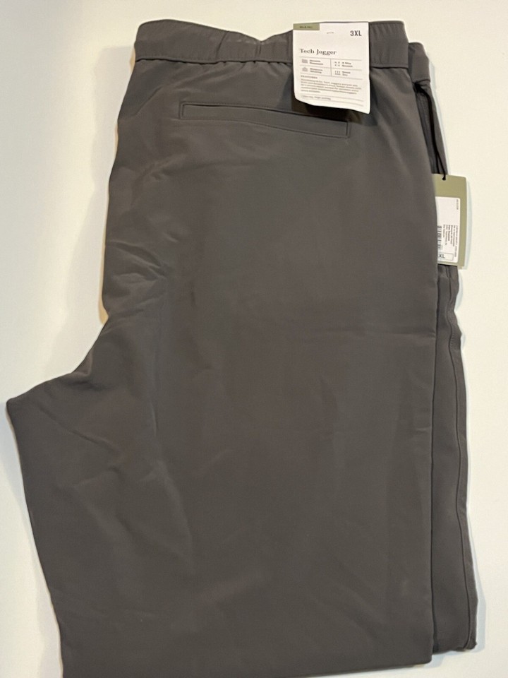 Goodfellow & Co Men's Tapered Tech Jogger Pants Gray 3XL NWT eBay