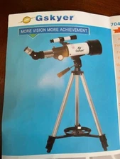 Gskyer Telescope AZ70400 Travel Refractor Astronomy Telescope
