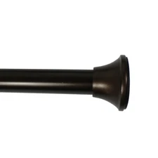 30" to 52" Adjustable Curtain Tension Rod, Oil Rubbed Bronze