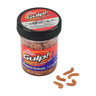 Berkley Gulp!  Maggot ~ 1.5 oz jar ~ Choose Color ~ FREE Shipping