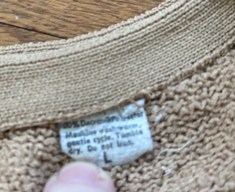 1970s Men's CARDIGAN, Grunge Kurt Cobain Style.large.Dacron 1970s Men's CARDIGAN, Grunge Kurt Cobain Style.large.Dacron