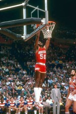 Robert Reid of the Houston Rockets 1981 Basketball Photo 4