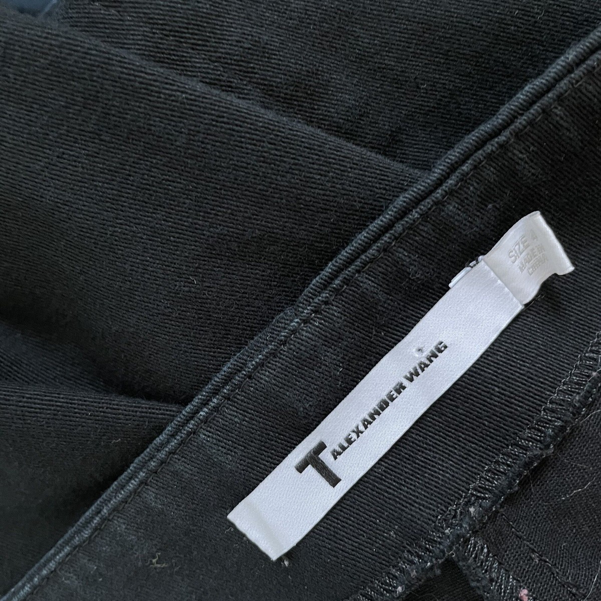 パンツ T BY ALEXANDER WANG Woman Pants Black 4CC1244355 095A Alexander Wang $767 Black Nylon Pants Trousers Sz 2/XS