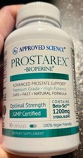 Zatwierdzona nauka PROSTAREX + Bioperine Advanced Prostate Support (90 kapsułek) 10/27!