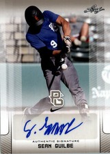 Sean Guilbe 2017 Leaf Perfect Game Autograph NIKE All-American Auto Rookie