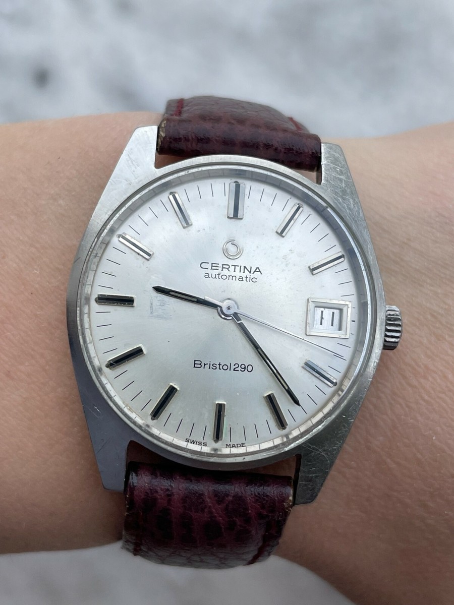 CERTINA BRISTOL 290 WATCH AUTOMATIC CAL.25-651 MENS 34.5mm SWISS