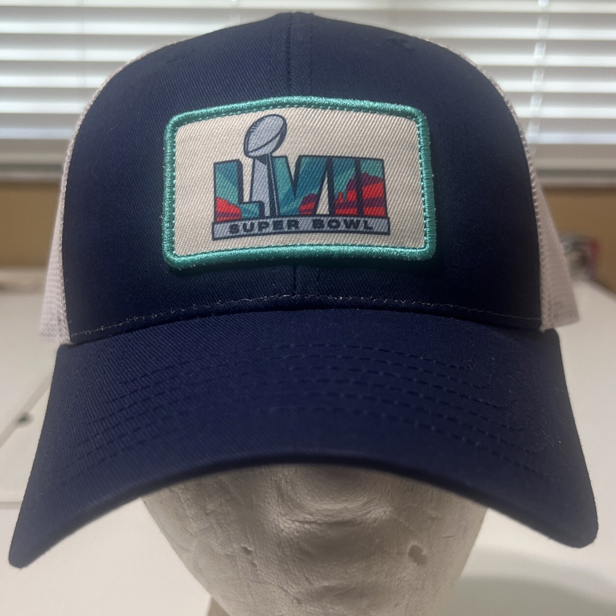 Super Bowl Hat Johnnie-O SnapBack Cap Kansas City 2023 Mesh Trucker Football