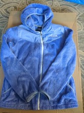 North Face Purple Youth XL 18 Fuzzy Fleece Jacket.