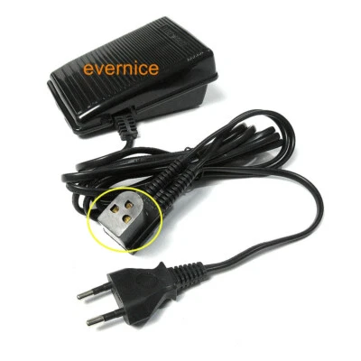 EVERNICE Foot Pedal+Power Cord for Singer 353 354 360 362 366 368 FM20 CE-350 #362095-001