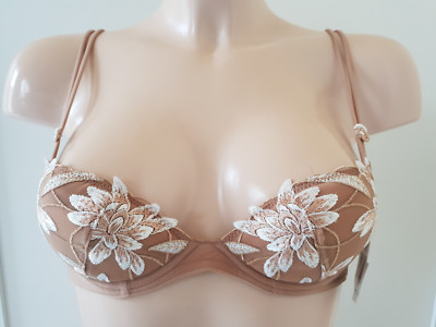 AUBADE SOUTIEN GORGE PLONGEANT TAILLE 80B COULEUR MARRON REF 1518