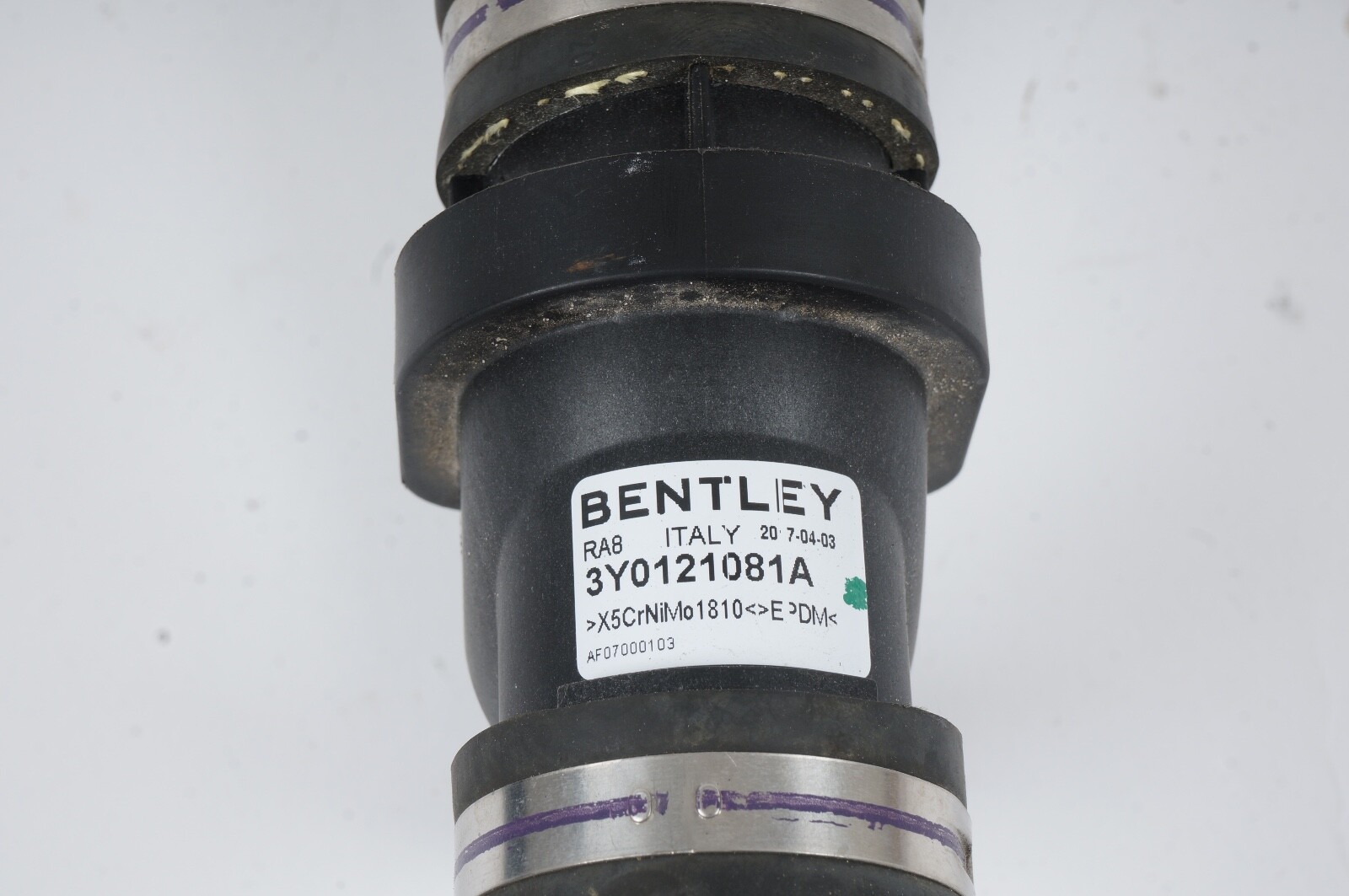 2010 - 2020 Bentley Mulsanne Radiator Water Coolant Hose Pipe Line