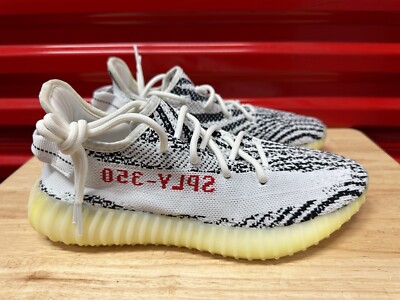 NEW Adidas Yeezy Boost 350 V2 Zebra White Black CP9654 Men's Sz 9