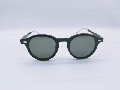 MOSCOT MILTZEN-TT Black Silver Frame Black Lenses Sun Glasses 46-22-145