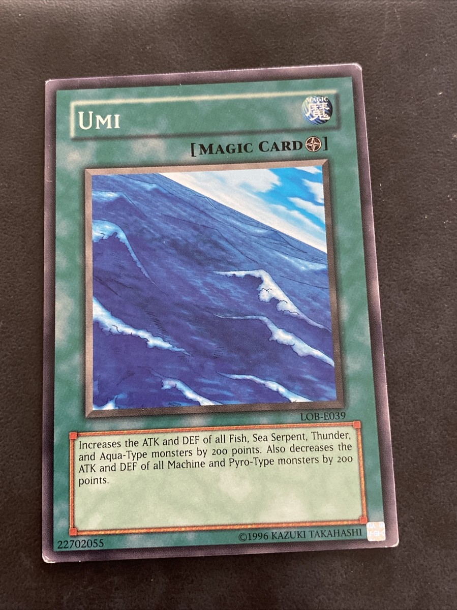 Umi LOB-E039 Yu-Gi-Oh Card
