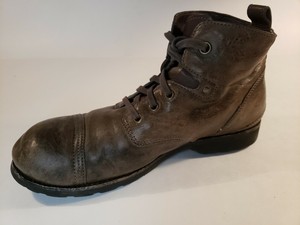 diesel on work boots