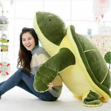 50-110cm Stuffed Animal Plush Cute Tortoise Turtle Giant Huge Soft Toy Doll Gift