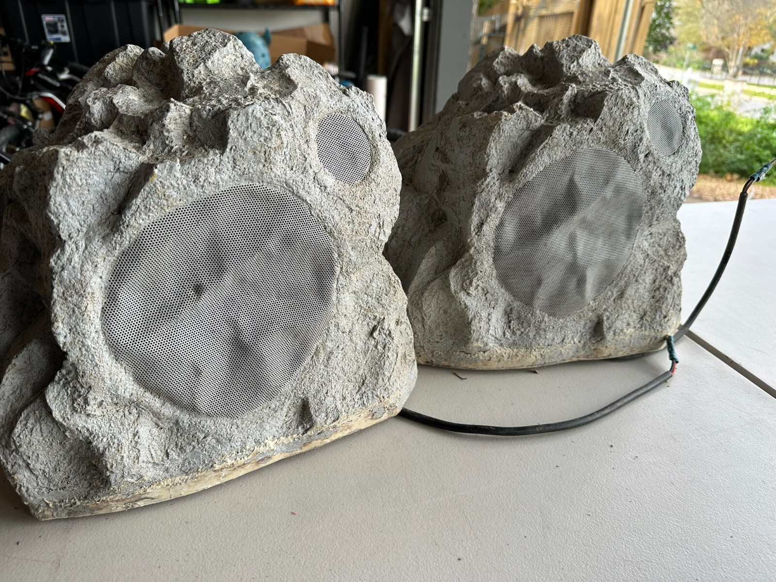 Niles Speakercraft Outdoor stereo rock speaker eBay