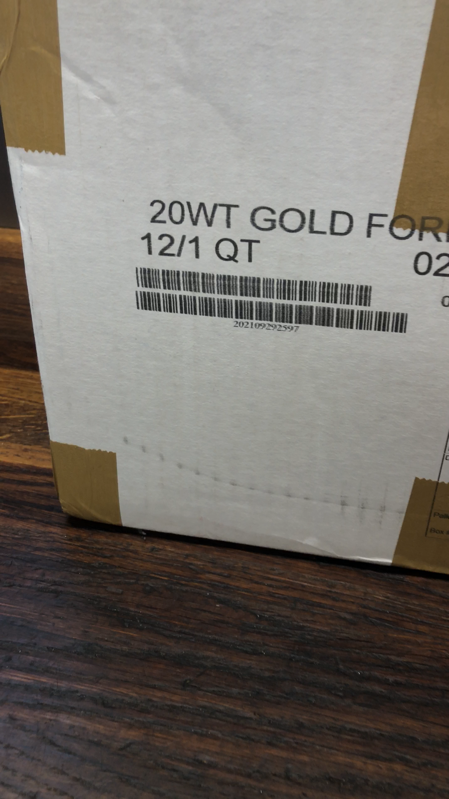 Fox 20wt Gold Suspension Fluid for Lower Leg Service Genuine Fox Racing