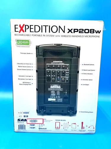 Samson Expedition XP208w PA System - Thumbnail 4