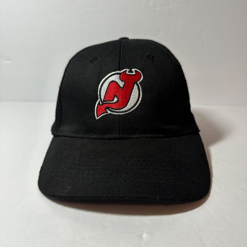 New Jersey Devils NHL Embroidered Hook & Loop Hat Cap SGA Stadium Give Away NWOT - Picture 5 of 6