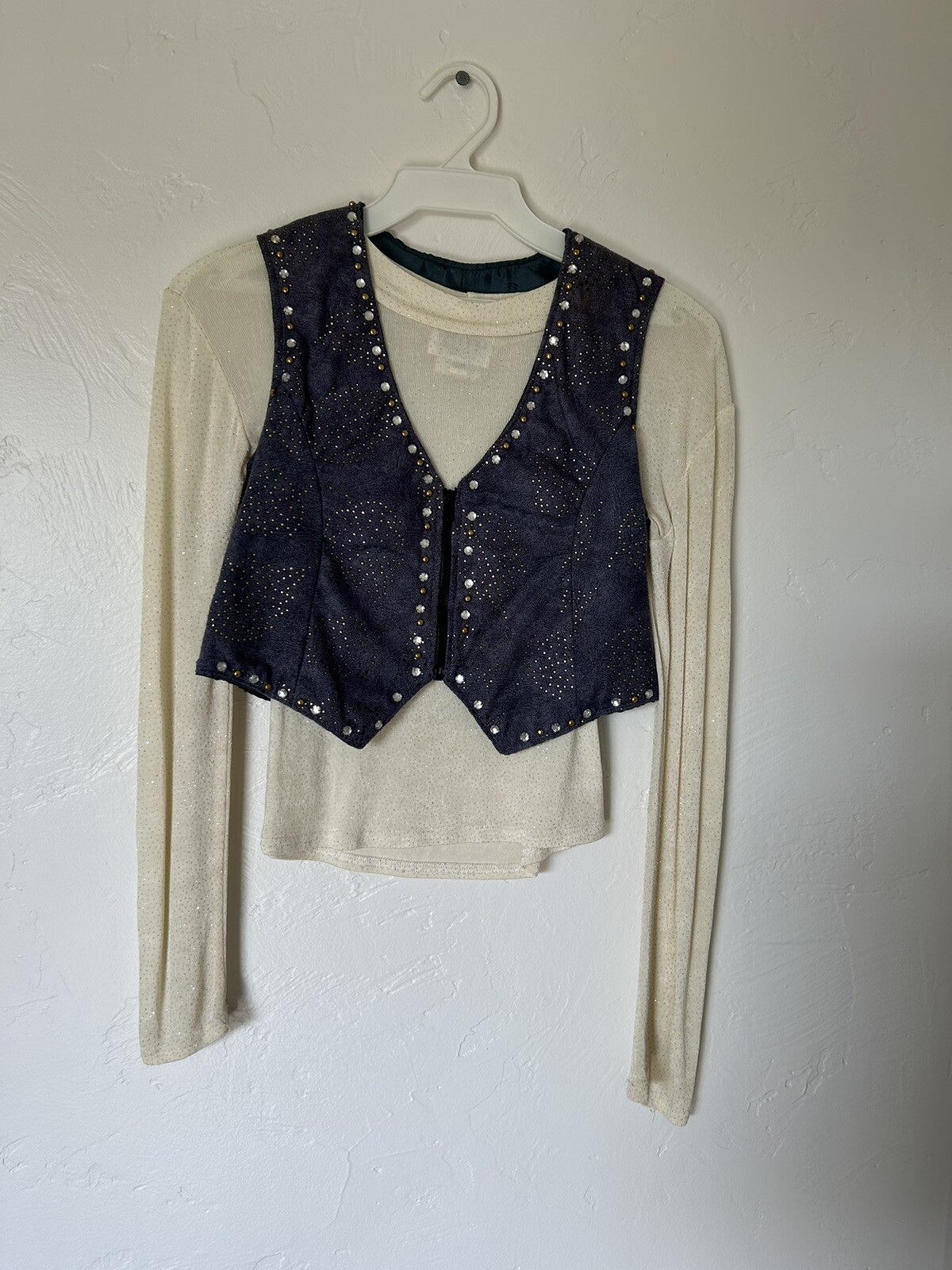 Custom Girls Show Vest w/ Hobby Horse Slinky Gem