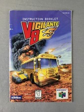Vigilante 8, Nintendo 64, Manual Only 