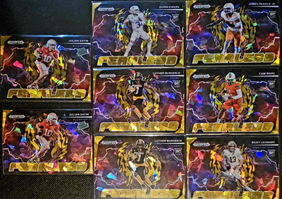 2025 Panini Prizm Draft Picks Football Insert Gold Green Base You Pick Singles!