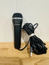 Logitech Disney Interactive Studios USB Microphone Mic Ps3 Xbox 360 Wii Black