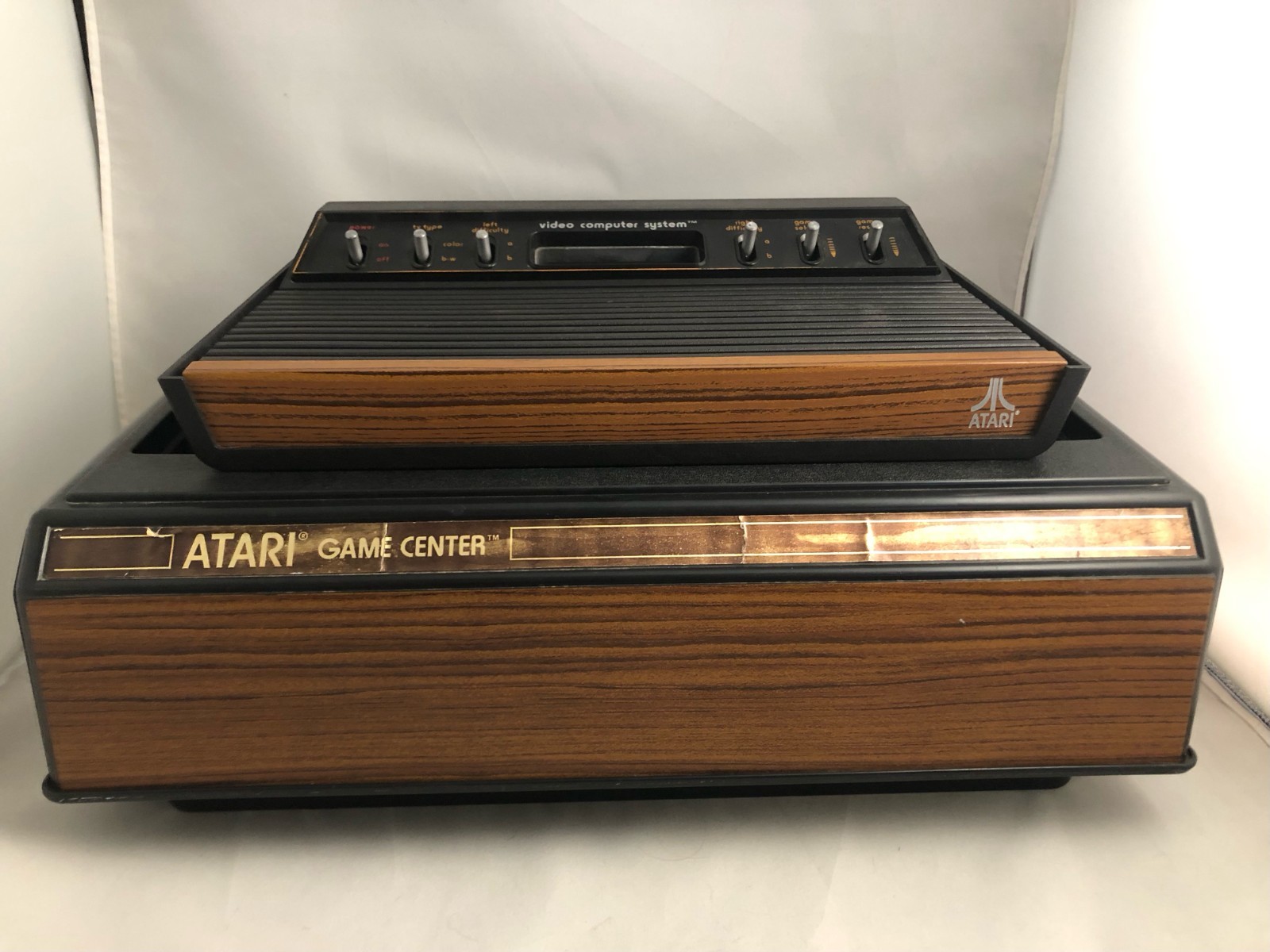 Atari 2600 Light Sixer Console Bundle Joystick  Game Center Tested Working Games