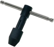 Adjustable T-Handle Tap Wrench 1/4"-1/2" Threading Tool Metalworking Steel