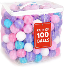 Play Balls for Ball Pit, Plastic Crush Proof, Phthalate BPA Free
