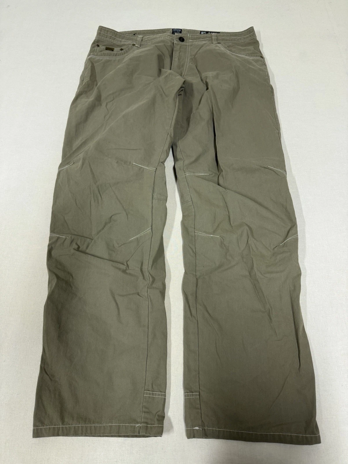 Kuhl Revolvr Pants Mens 40x34 Vintage Patina Dye Tan Hiking P2