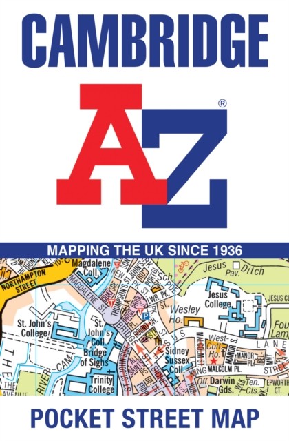 Cambridge A-Z Pocket Street Map by A-Z Maps | Paperback | 2024 - Image 6