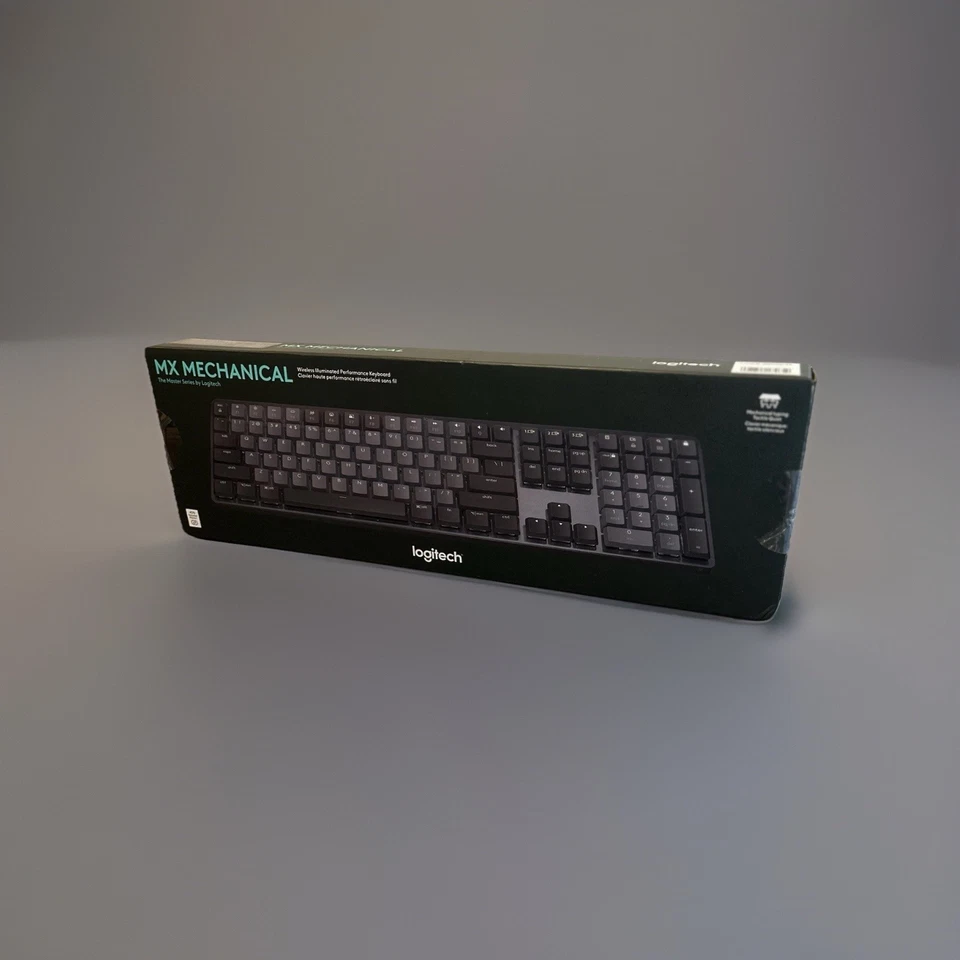Logitech MX Mechanical Wireless Illuminated Performance Keyboard Tactile - (New) - Image 2 of 4
