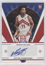 2021 Panini Chronicles Hometown Heroes Rookie 71/149 Justin Champagnie Auto 0l1u