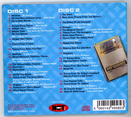 Greatest TV Themes of the 50s & 60s CDs - Foto 2 di 2