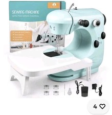 Sewing Machine, Small Sewing Machine with Extension Table, Manual sewing machine