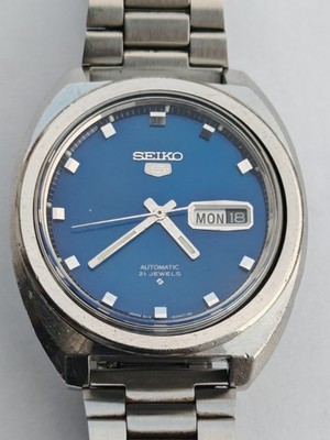 VINTAGE SEIKO THE BIG BLUE 6119 - 8273 AUTOMATIK FUNKTIONIERT PERFEKT GEHÄUSE GRÖSSE...