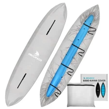 600d Kayak Cover Waterproof 9.316.5ft Thickened Uvproof Tear And Fade Resistant 
