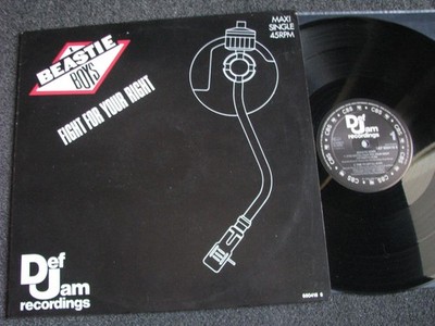 Beastie Boys-Fight for your Right 12'' Maxi LP-1986 Holland-Def Jam Recordings